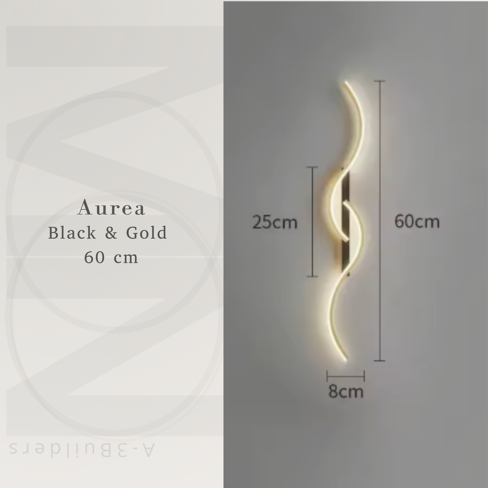 Black-Gold60cm