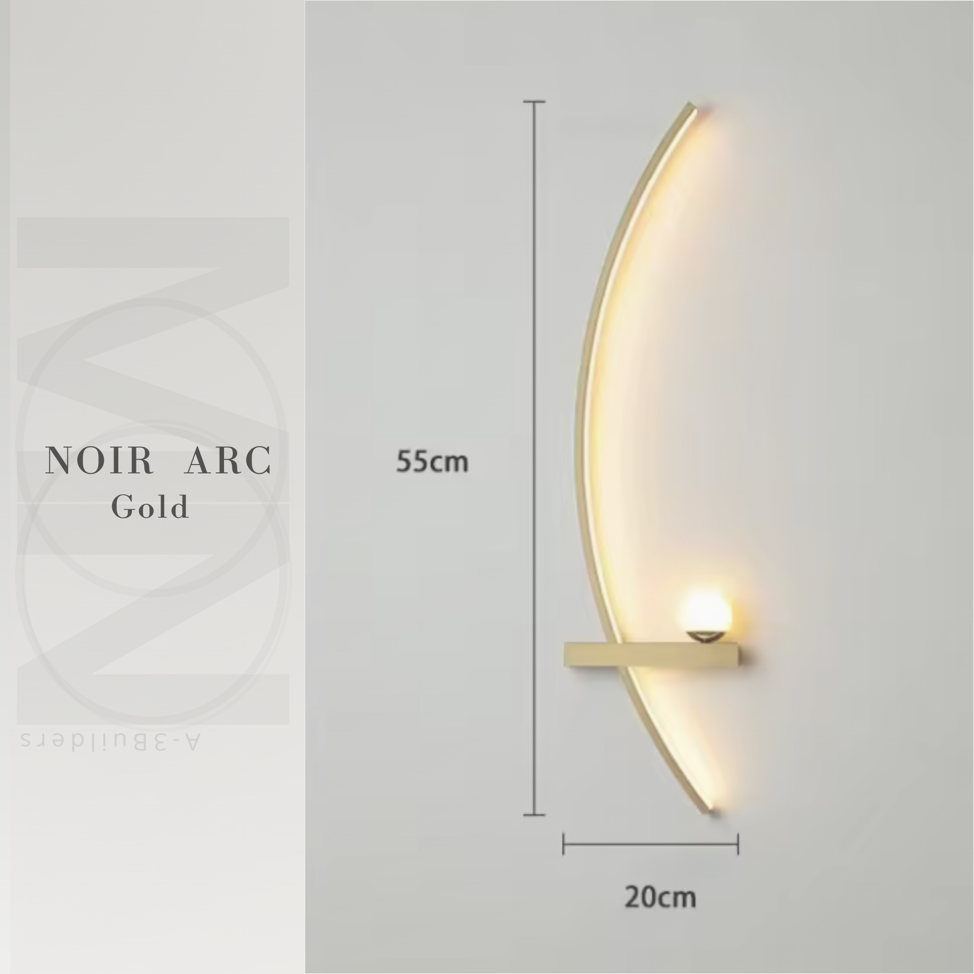 Gold Left 55CM
