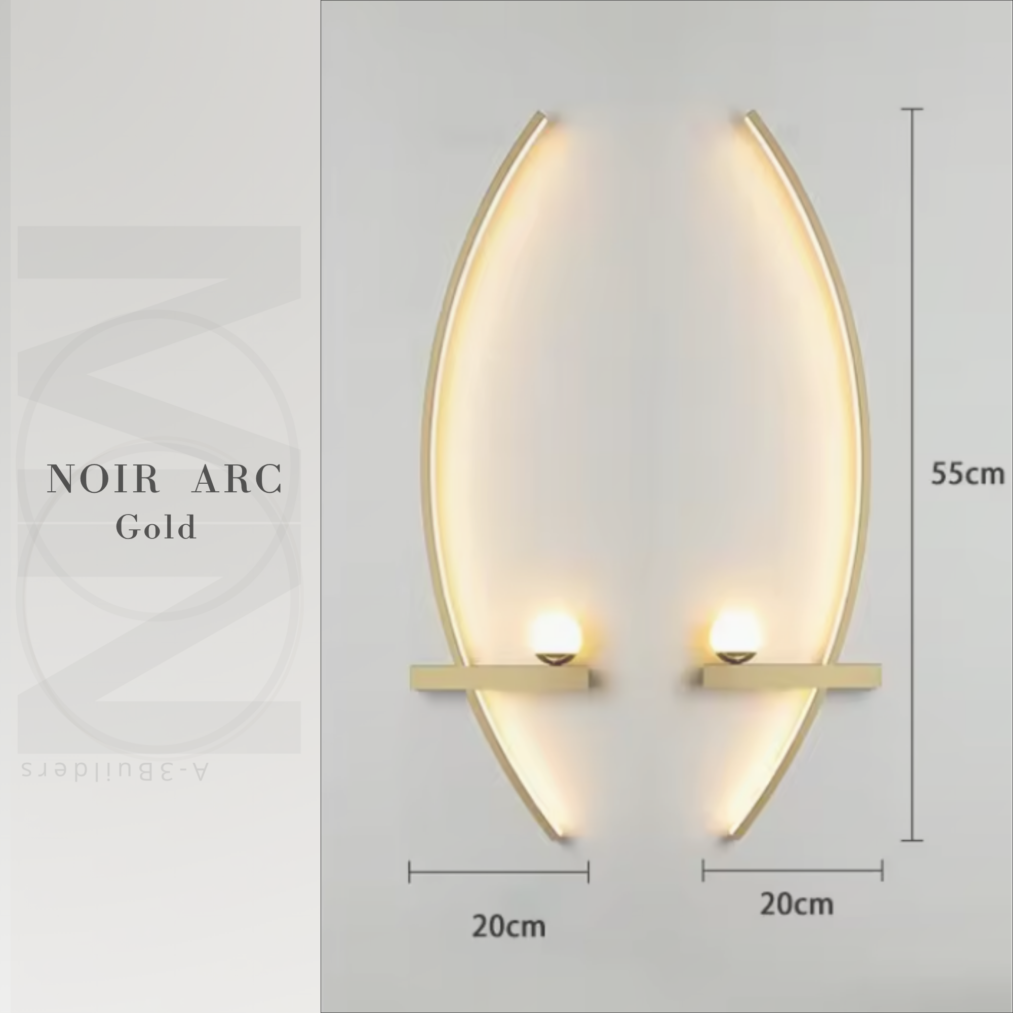 Gold 55CM (L-R)