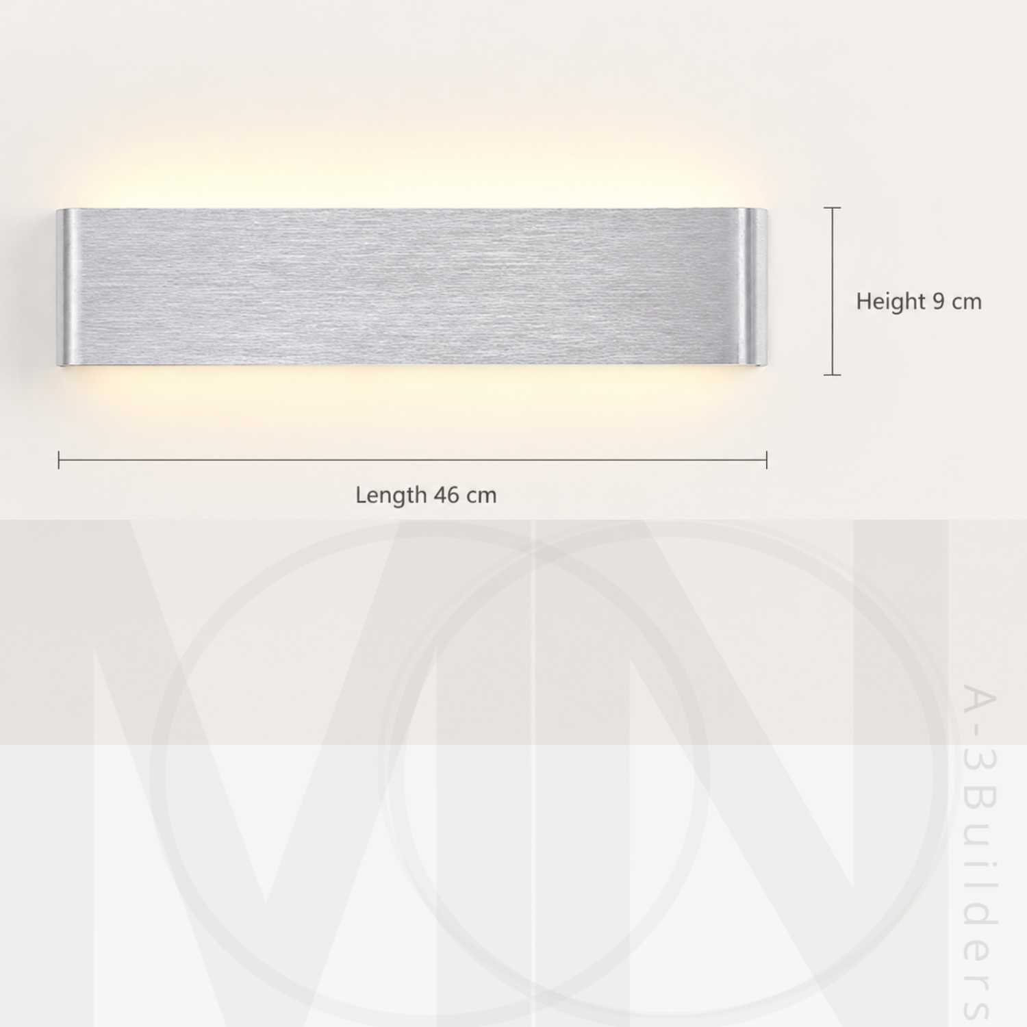 silvery 46cm