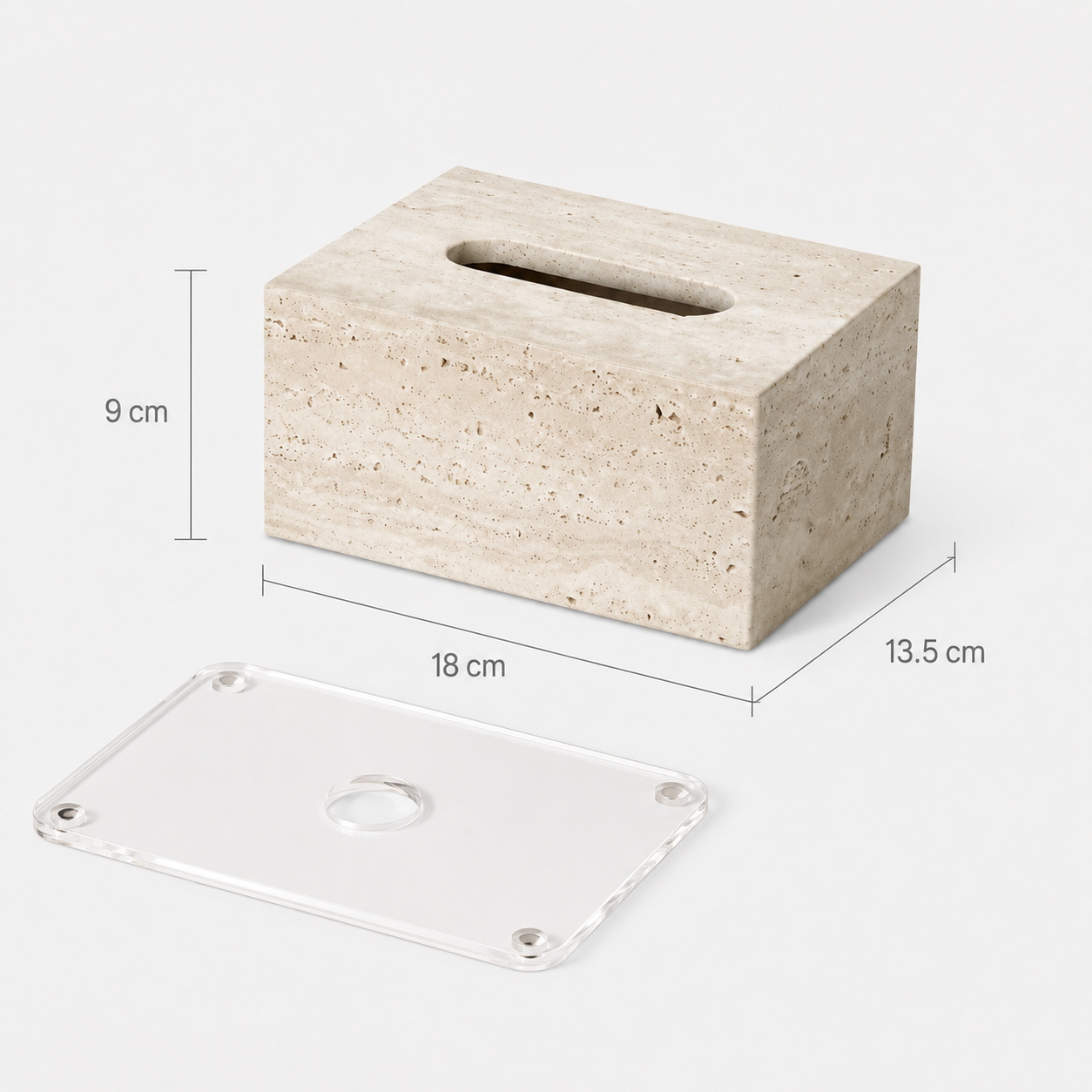 Tissue box A